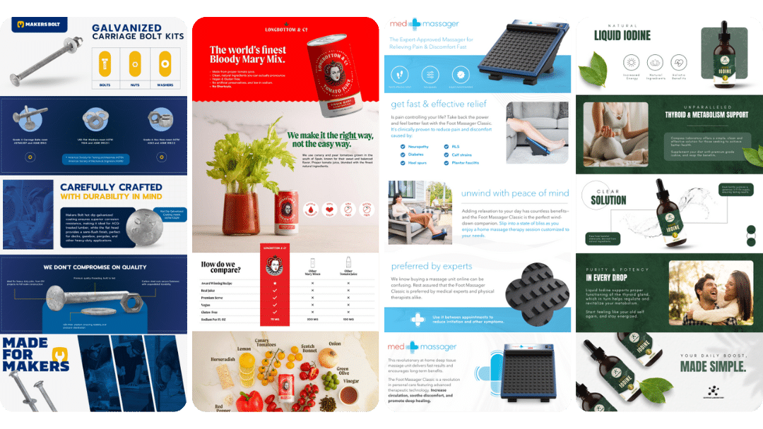 A+ content with clear background